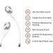 JBL T205  In-Ear Headphones with In-Line Microphone - Vit