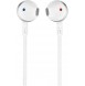 JBL T205  In-Ear Headphones with In-Line Microphone - Vit