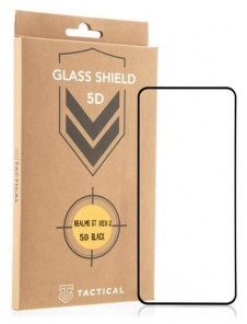 Tactical Glass Shield 5D för Realme GT Neo 2 - Svart