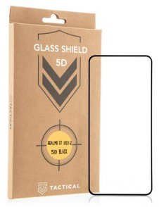 Tactical Glass Shield 5D för Realme GT Neo 2 - Svart