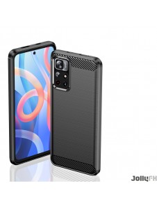 Svart och väldigt stilrent skal till Xiaomi Poco M4 Pro 5G.
