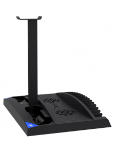 - Laddstation för två PS5-kontroller
- praktiskt hörlursställ