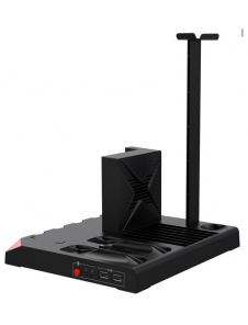 - står för Nintendo Switch
- Kraftfulla två fläktar för att kyla konsolen