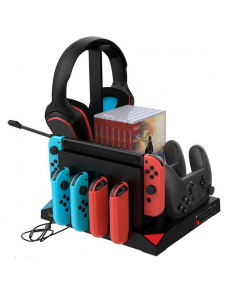 - magnetiska adaptrar för Pro Controllers
- 2x USB-utgång för anslutning av kringutrustning för spel