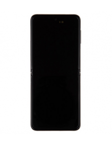 LCD-skärm + Touch Unit Samsung Galaxy Z Flip 3 5G - Svart (Service Pack)