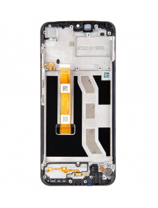 LCD-skärm + Touch Unit + Front Cover för Realme C25Y (Service Pack)