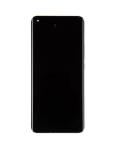 LCD-skärm + pekenhet + främre skal till Xiaomi Mi 11 - Silver (Service Pack)