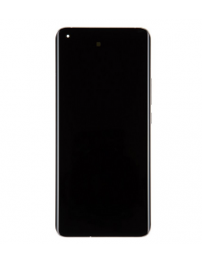 LCD-skärm + pekenhet + främre skal till Xiaomi Mi 11 - Silver (Service Pack)