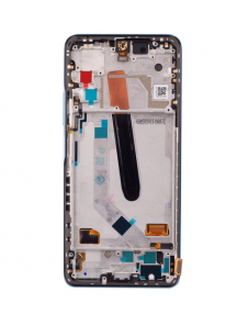 LCD-skärm + pekenhet + främre skal till Xiaomi Mi 11i/11 Pro/X Pro - Blå (Service Pack)