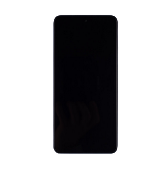 LCD-skärm + pekenhet + främre skal till Xiaomi Mi 11i/11 Pro/X Pro - Vit (Service Pack)
