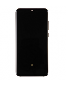 LCD-skärm + pekenhet + främre skal till Xiaomi Mi 9 Lite - Lack (Service Pack)