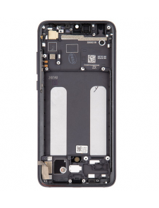 LCD-skärm + pekenhet + främre skal till Xiaomi Mi 9 Lite - Lack (Service Pack)