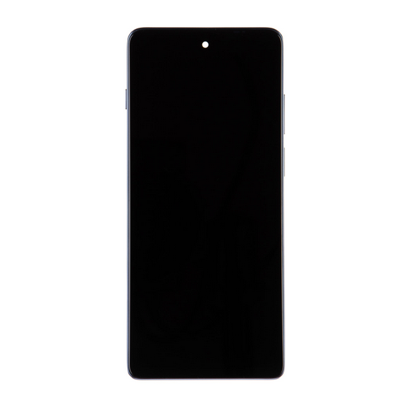 Motorola Moto G200 LCD-skärm + Touch Unit + Front Cover - Mirage (Service Pack)