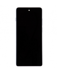 Motorola Moto G200 LCD-skärm + Touch Unit + Front Cover - Mirage (Service Pack)
