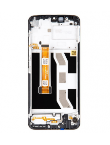 LCD-skärm + pekenhet + främre skal till Realme C21Y (Service Pack)