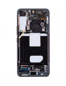 LCD-skärm Touch Unit Front Cover Samsung Galaxy S22 - Svart