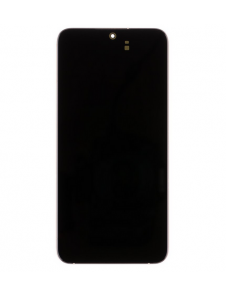 LCD-skärm + Touch Unit + Front Cover Samsung Galaxy S22 Plus - Rosa guld (Service Pack)