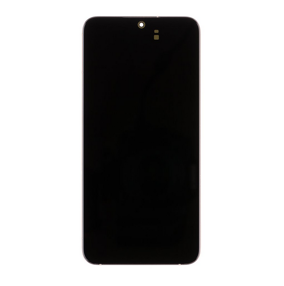LCD-skärm + Touch Unit + Front Cover Samsung Galaxy S22 Plus - Rosa guld (Service Pack)