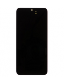LCD-skärm + Touch Unit + Front Cover Samsung Galaxy S22 Plus - Rosa guld (Service Pack)