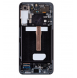 LCD-skärm + Touch Unit + Front Cover Samsung Galaxy S22 Plus - Fantomsvart (Service Pack)