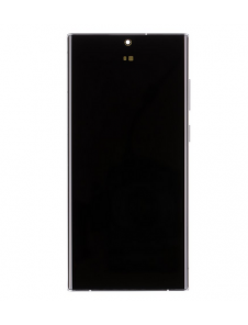LCD-skärm Touch Unit Front Cover Samsung Galaxy S22 Ultra - fantomvit