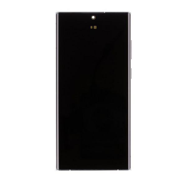 LCD-skärm Touch Unit Front Cover Samsung Galaxy S22 Ultra - fantomvit