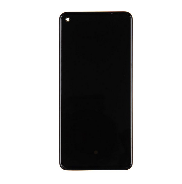 LCD-skärm + pekenhet + främre skal till Realme GT Neo 2 (Service Pack)