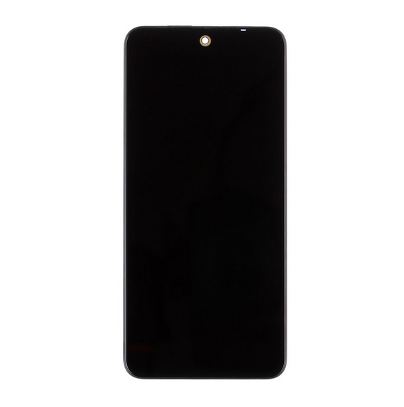 LCD-skärm + pekenhet + främre skal till Xiaomi Redmi Note 10 - Frostvit