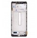 LCD-skärm + Touch Unit + Front Cover Samsung Galaxy M52 5G - Svart (Service Pack)