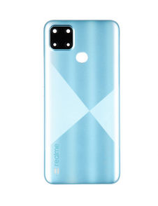 Realme C21Y batterilucka - Blå (Service Pack)
