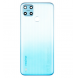 Realme C25 batterilucka - Blå (Service Pack)