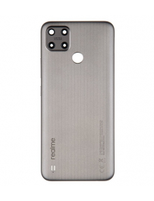 Realme C25 batterikåpa - Grå (Service Pack)