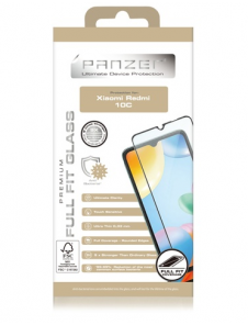Panzer Xiaomi Redmi 10C Full-Fit - Svart