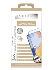 Panzer Xiaomi Redmi Note 11 Pro 4G/5G Full-fit glas - Svart