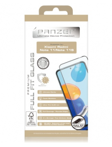 Panzer Xiaomi Redmi Note 11/Note 11S Full-fit glas - Svart