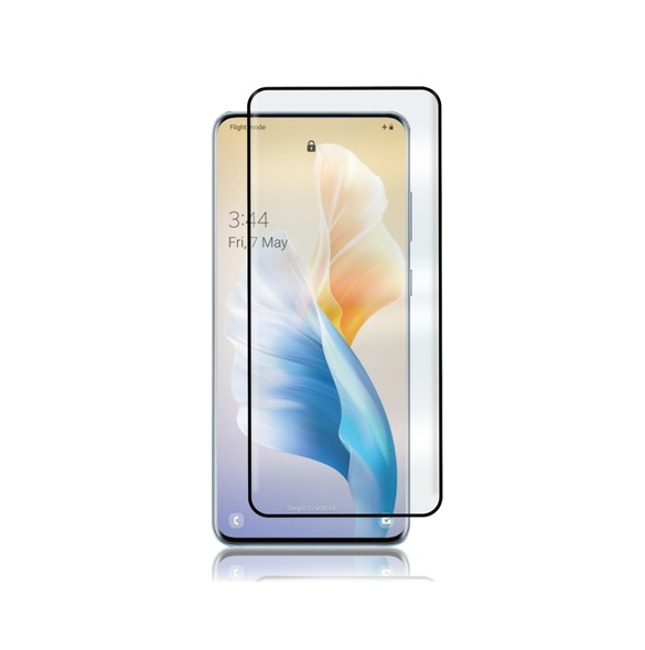 Panzer Samsung Galaxy S22 Ultra Curved Glass - Svart
