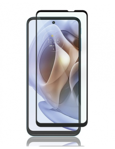 Panzer Motorola Moto G31/G41/71 Full Fit Glas - Svart