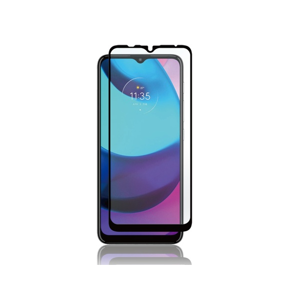 Panzer Motorola Moto E20 Full Fit Glas - Svart