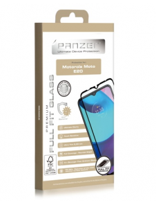 Panzer Motorola Moto E20 Full Fit Glas - Svart