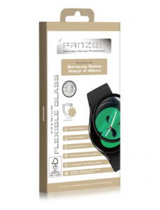 Panzer Samsung Galaxy Watch 4 40mm flexibelt glas - Svart