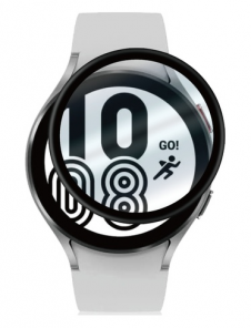 Panzer Samsung Galaxy Watch 4 44mm flexibelt glas - Svart