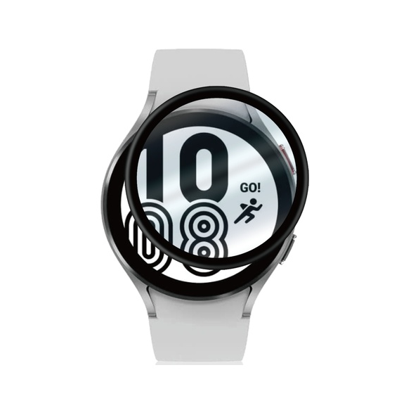 Panzer Samsung Galaxy Watch 4 44mm flexibelt glas - Svart