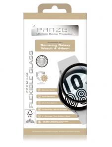 Panzer Samsung Galaxy Watch 4 44mm flexibelt glas - Svart
