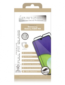 Panzer Samsung Galaxy A22 4G Full Fit Glas - Svart