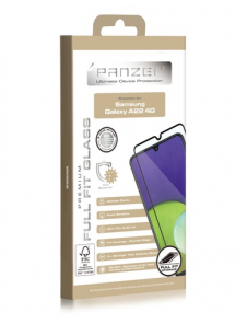 Panzer Samsung Galaxy A22 4G Full Fit Glas - Svart