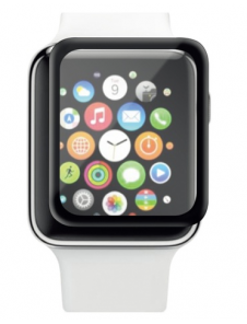 Panzer Apple Watch 7 45mm Flexibelt glas - Svart