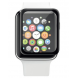 Panzer Apple Watch 7 45mm Flexibelt glas - Svart