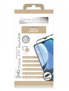 Panzer Xiaomi Redmi 9T Full Fit Glas - Svart