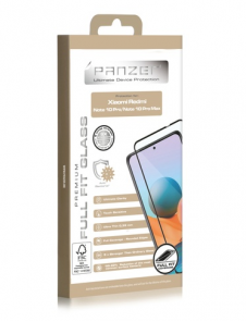 Panzer Xiaomi Redmi Note 10 Pro/10 Pro Max FullFit - Svart