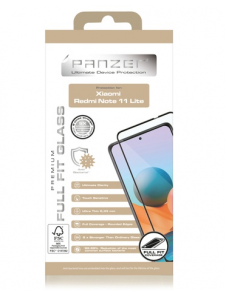 Panzer Xiaomi Redmi Note 10 Lite/Redmi 10 Full Fit Glas - Svart